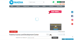 Desktop Screenshot of nadia-training.com