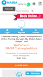 Mobile Screenshot of nadia-training.com